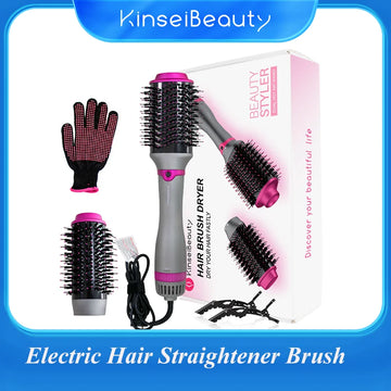 2-in-1 Electric Hot Air Brush - Professional Salon Hair Styler